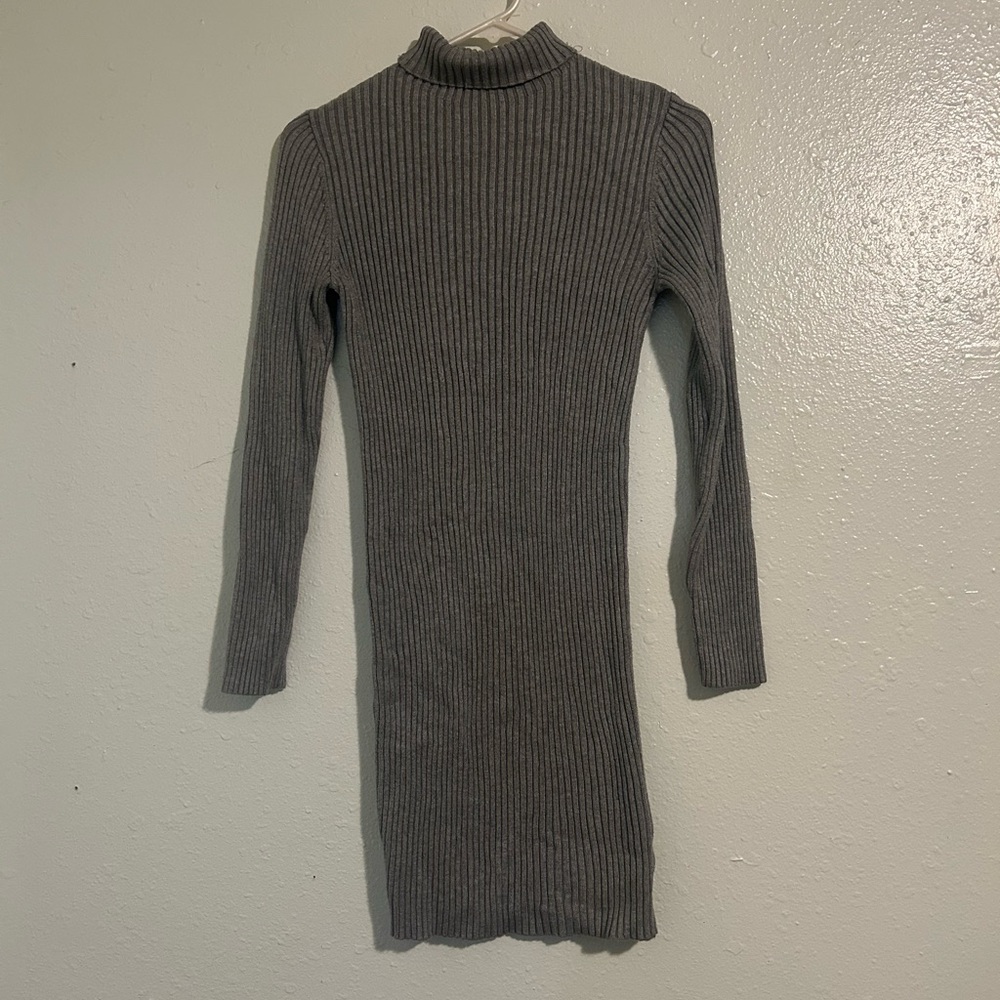 Forever 21 Heather Gray Ribbed Top